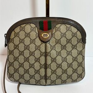 Gucci Vintage Monogram Crossbody/Clutch Bag